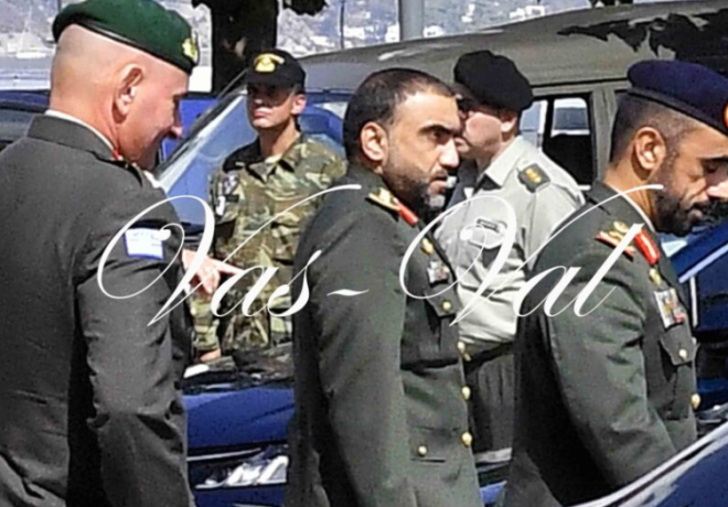 Ο Αρχηγός ΓΕΣ της Σαουδικής Αραβίας δείπνησε στη Στρατιωτική Λέσχη Κορίνθου